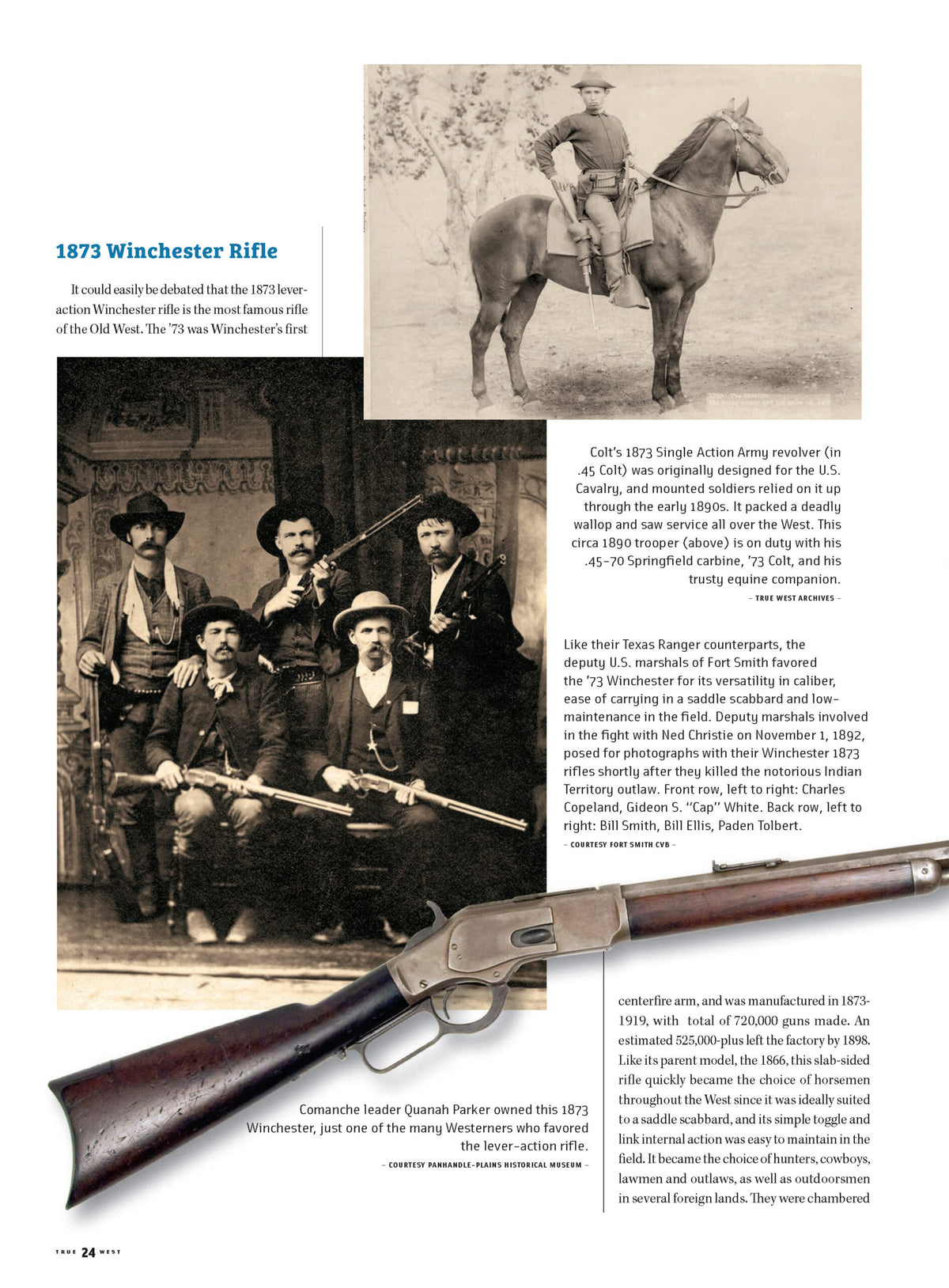 True West May 2021 - The 12 Greatest Old West Guns