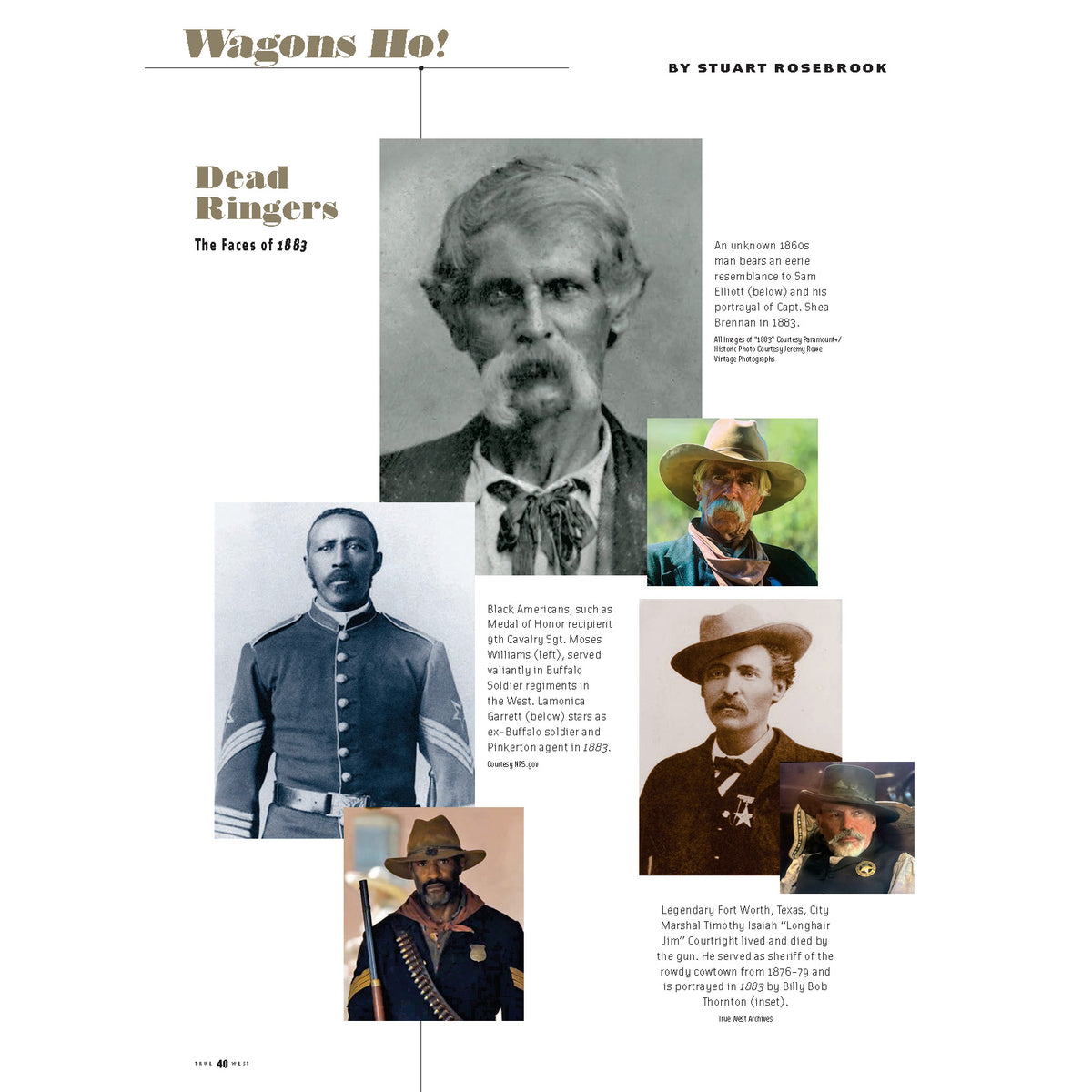 True West April 2022 - The True History Behind '1883'