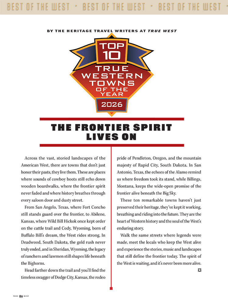 True West Magazine Jan / Feb 2026 - Best of the West, 100 Years of Dude Ranching