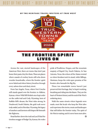 True West Magazine Jan / Feb 2026 - Best of the West, 100 Years of Dude Ranching