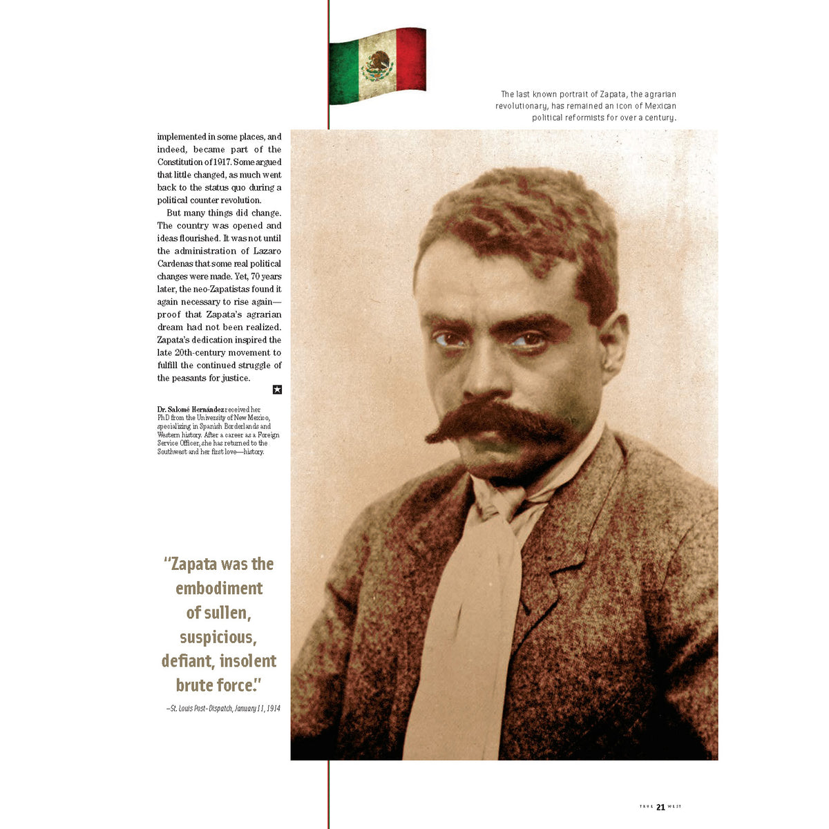 True West November 2020 - Viva Zapata!