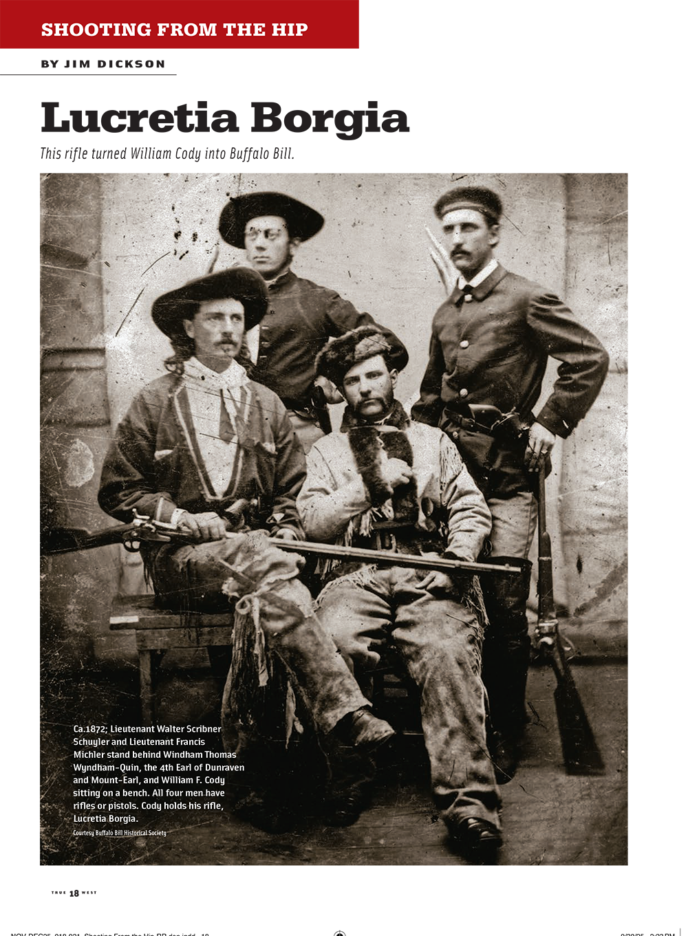 True West Magazine Nov / Dec 2025 - Doc & Wyatt