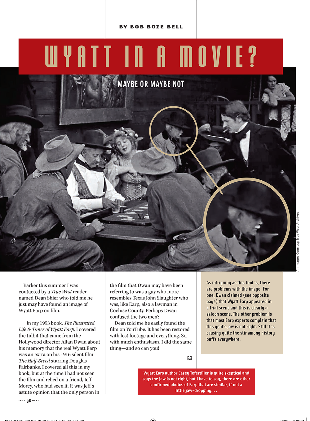 True West Magazine Nov / Dec 2025 - Doc & Wyatt