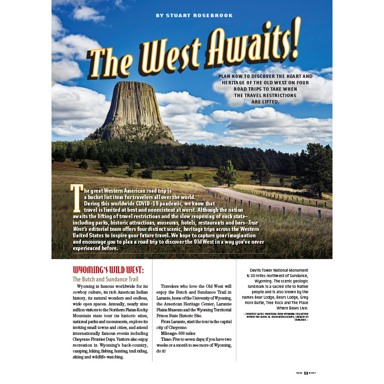 True West June 2020 - Who Killed Custer?