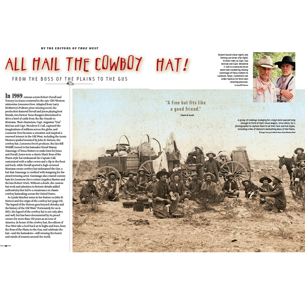 True West November 2021 - Ben Johnson A True American Cowboy